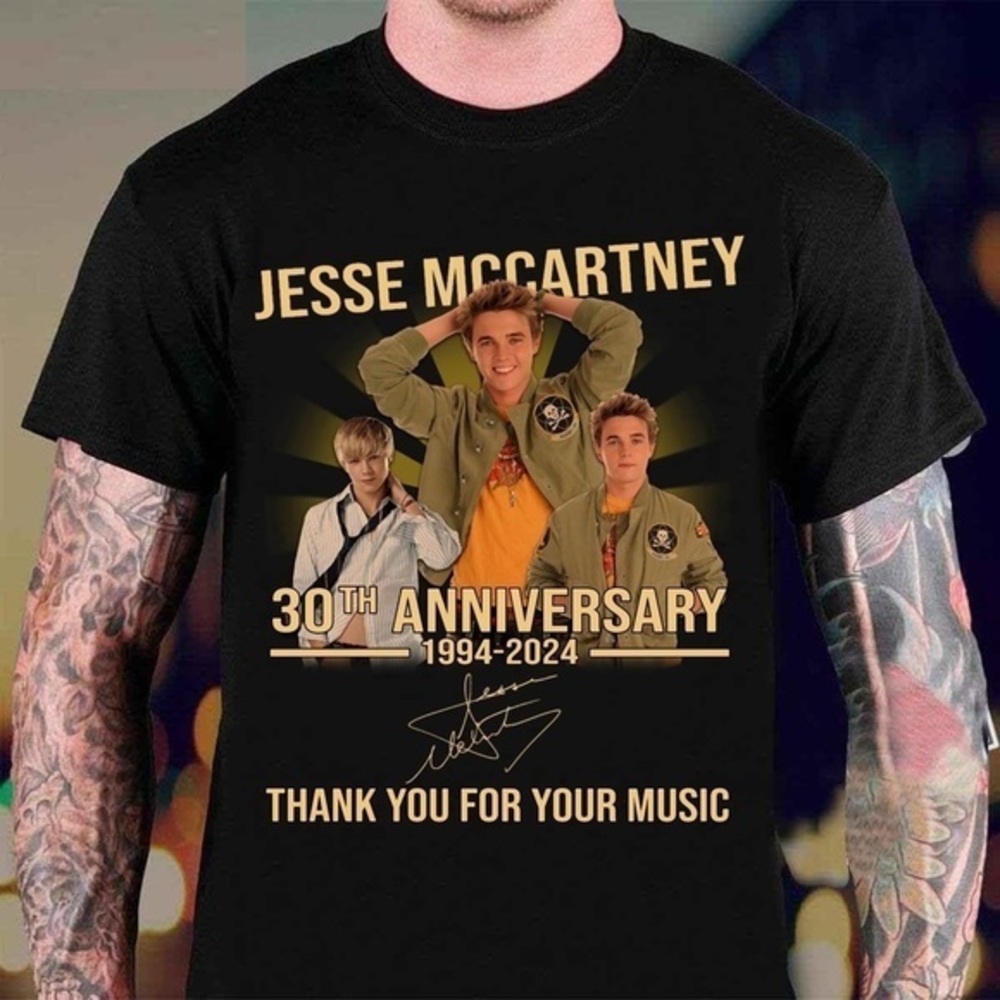 30th Anniversary 1994 2024 Jesse Mccartney Unisex Shirt